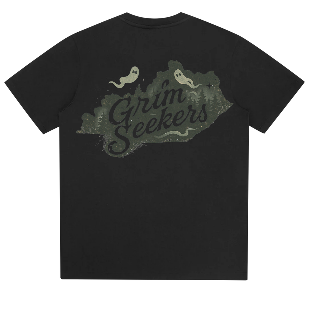 Grim Seekers KY logo tee